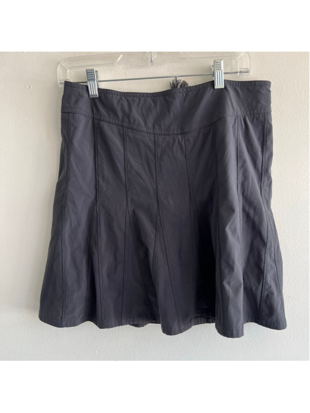 Athleta Gray A-Line Skirt Sporty Size 4
